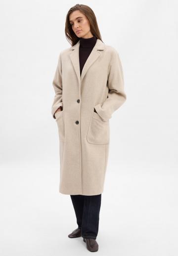 Шерстяное пальто