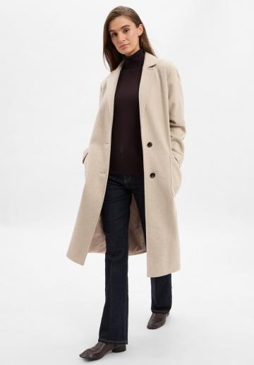 Шерстяное пальто