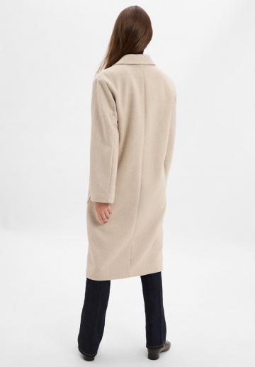 Шерстяное пальто