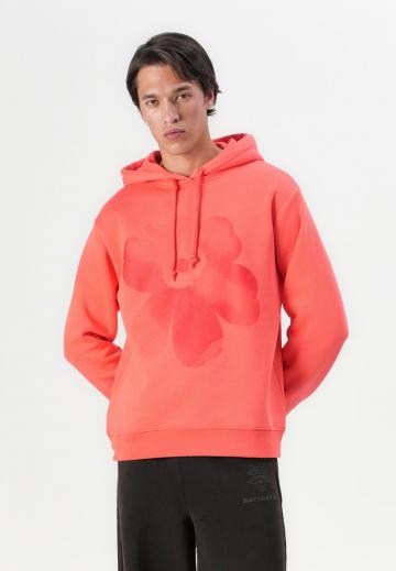 Пуловер с капюшоном