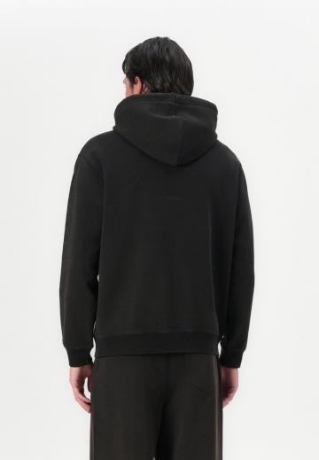 Пуловер с капюшоном