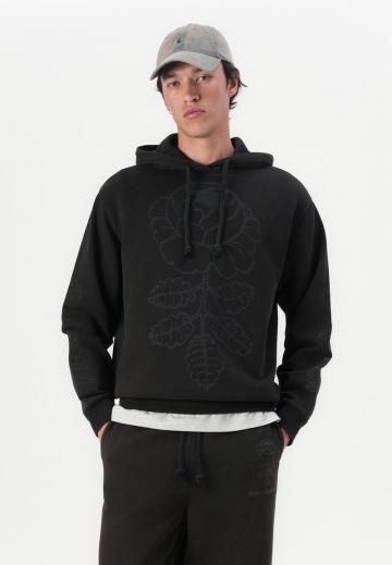 Пуловер с капюшоном