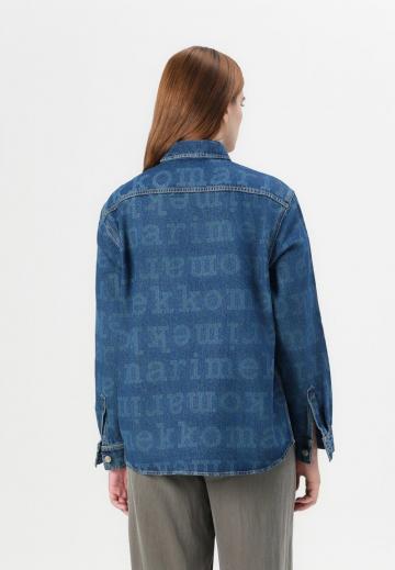 Джинсовая блузка