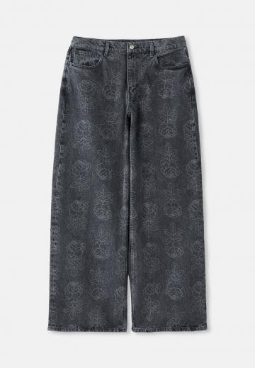 Прямые джинсы