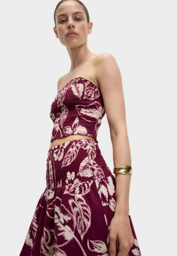 Топ без бретелек