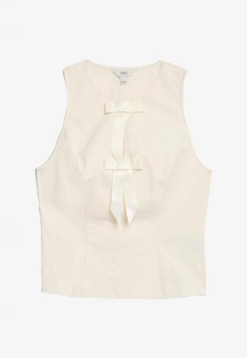 Блузка без рукавов