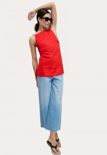 Топ на бретельках