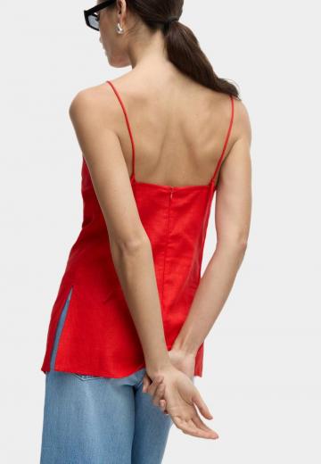 Топ на бретельках