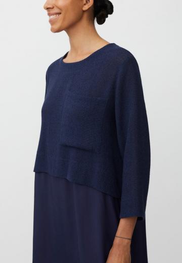 Вязаное платье