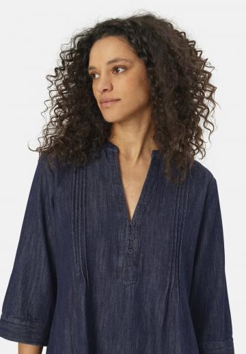 Джинсовое платье