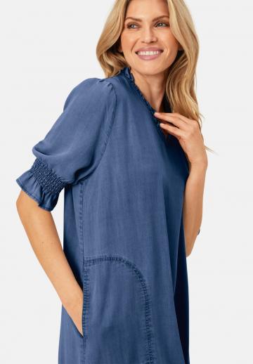 Джинсовое платье