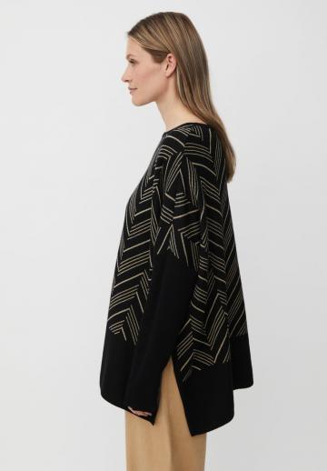 Длинный пуловер