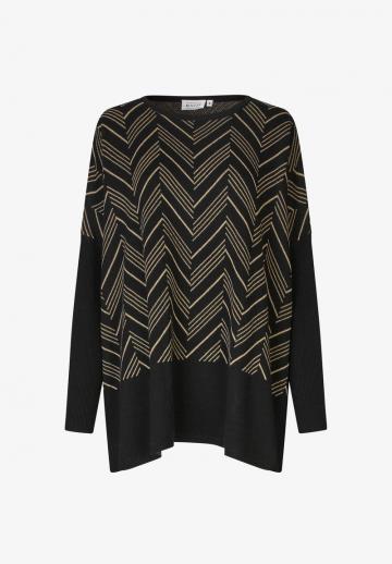 Длинный пуловер