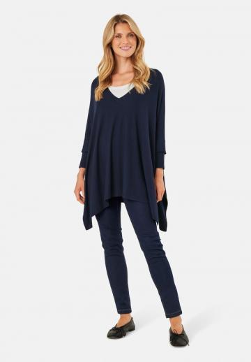 Длинный пуловер