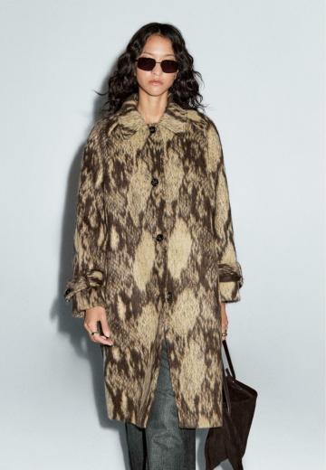 Шерстяное пальто