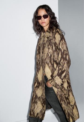 Шерстяное пальто