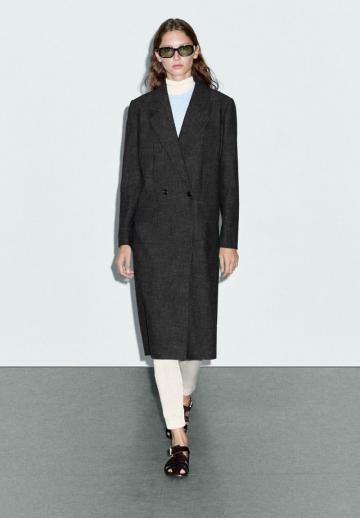 Шерстяное пальто