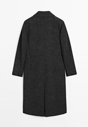 Шерстяное пальто