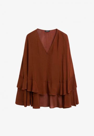 Длинная блузка