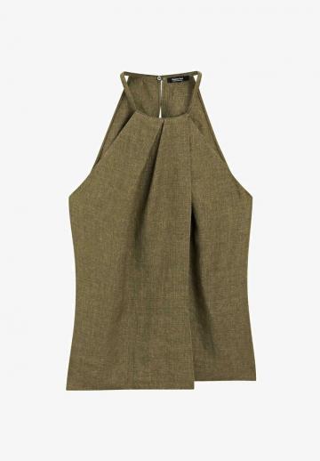 Топ на бретельках