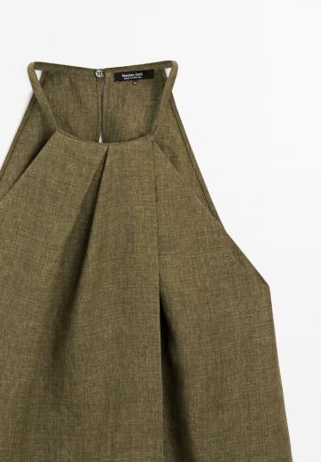 Топ на бретельках