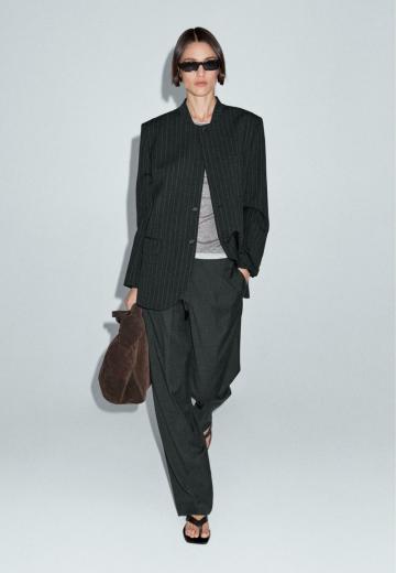 Длинный блейзер