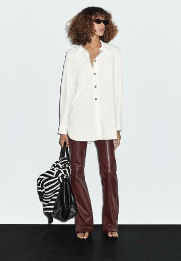 Длинная блузка