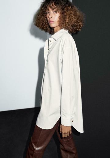 Длинная блузка