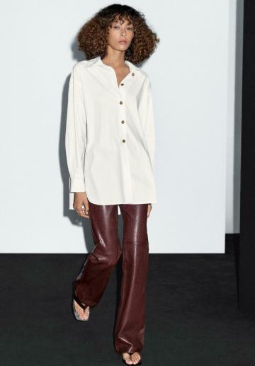 Длинная блузка