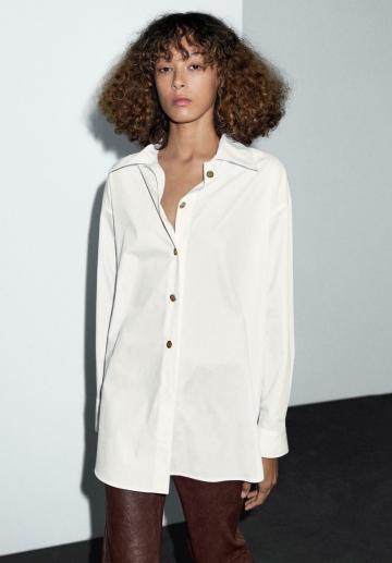 Длинная блузка