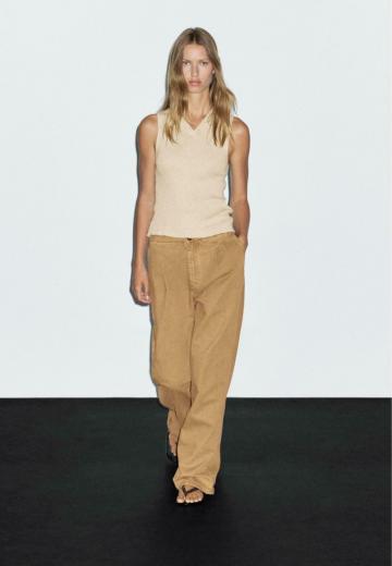 Прямые джинсы