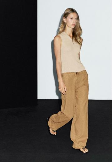 Прямые джинсы