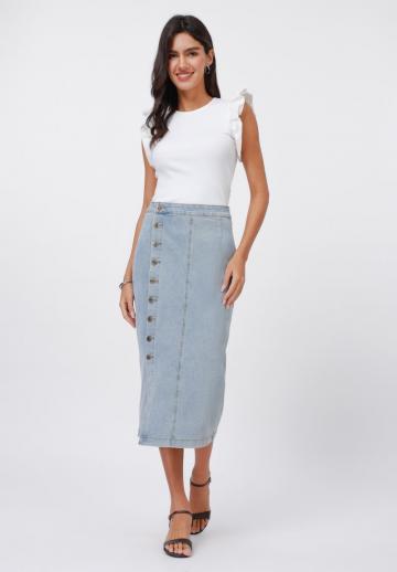 Джинсовая юбка