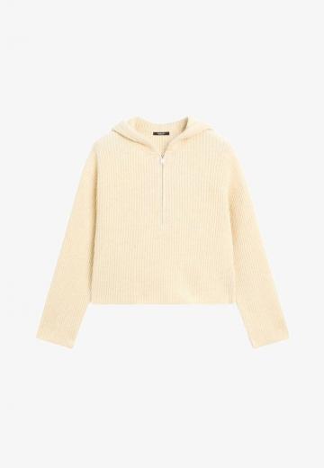 Пуловер с капюшоном