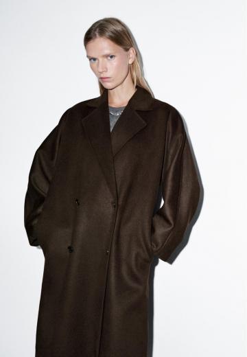 Шерстяное пальто