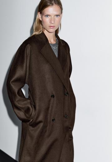 Шерстяное пальто