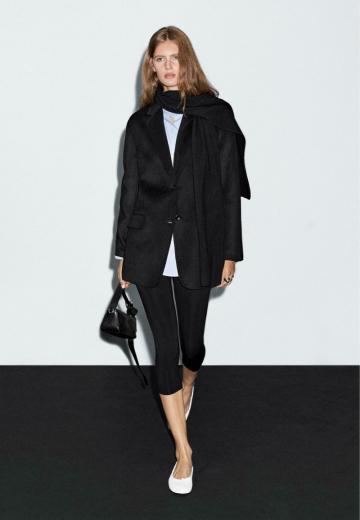 Длинный блейзер