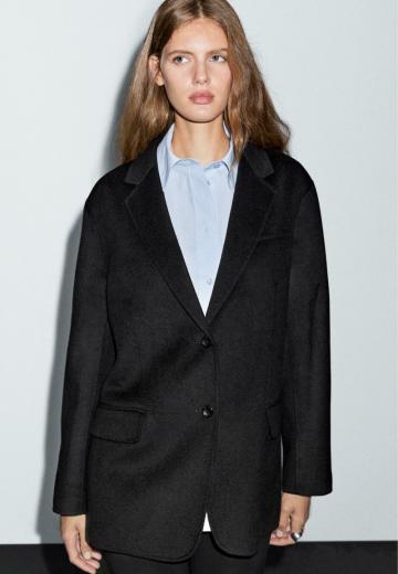 Длинный блейзер