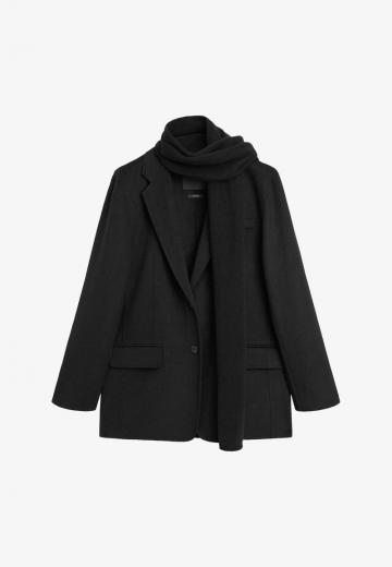 Длинный блейзер