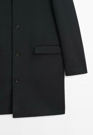 Шерстяное пальто