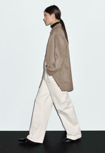 Короткое пальто