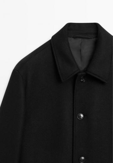 Шерстяное пальто