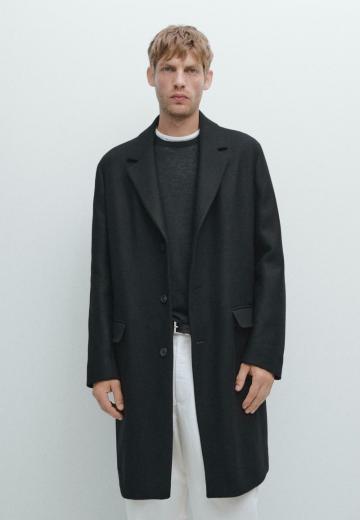 Шерстяное пальто