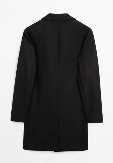 Шерстяное пальто