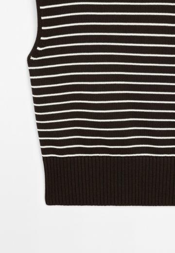 Пуловер с коротким рукавом