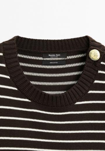 Пуловер с коротким рукавом