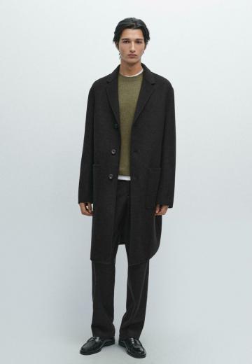Шерстяное пальто