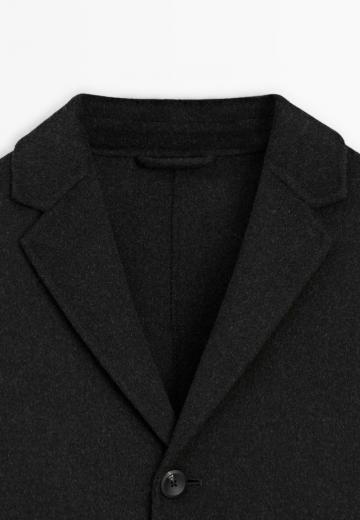 Шерстяное пальто