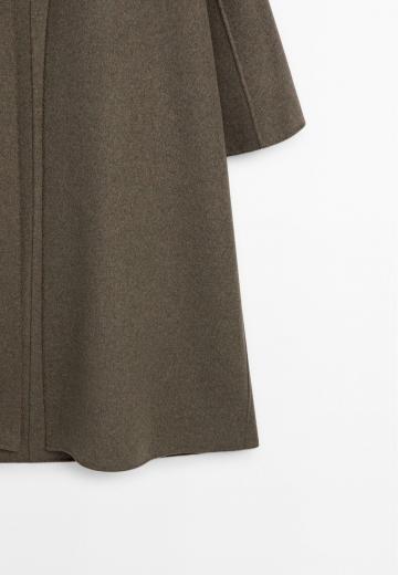 Шерстяное пальто