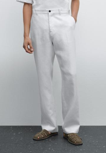 Льняные брюки